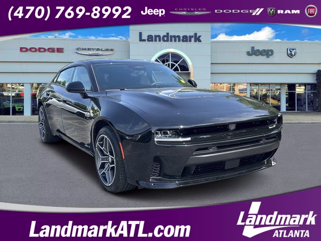 2026 Diamond Black Crystal Pearlcoat Dodge Charger Scat Pack AWD Sedan