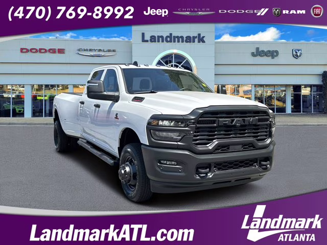 2026 Bright White Clearcoat Ram 3500 Tradesman 4X4 Truck