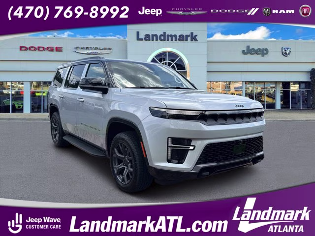 2026 Silver Zynith Jeep Grand Wagoneer Upland 4X4 SUV