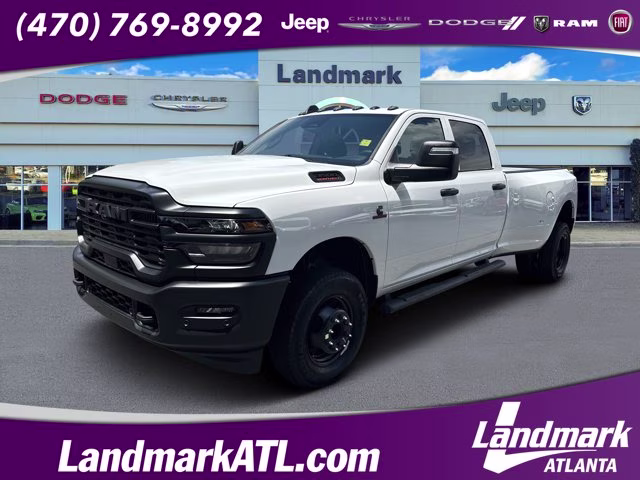 2026 Bright White Clearcoat Ram 3500 Tradesman 4X4 Truck