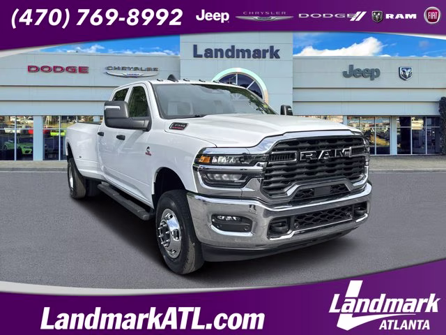 2026 Bright White Clearcoat Ram 3500 Tradesman 4X4 Truck