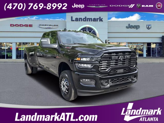 2026 Diamond Black Crystal Pearlcoat Ram 3500 Big Horn 4X4 Truck