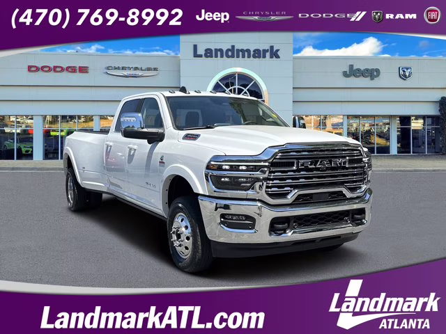 2026 Bright White Clearcoat Ram 3500 Longhorn 4X4 Truck