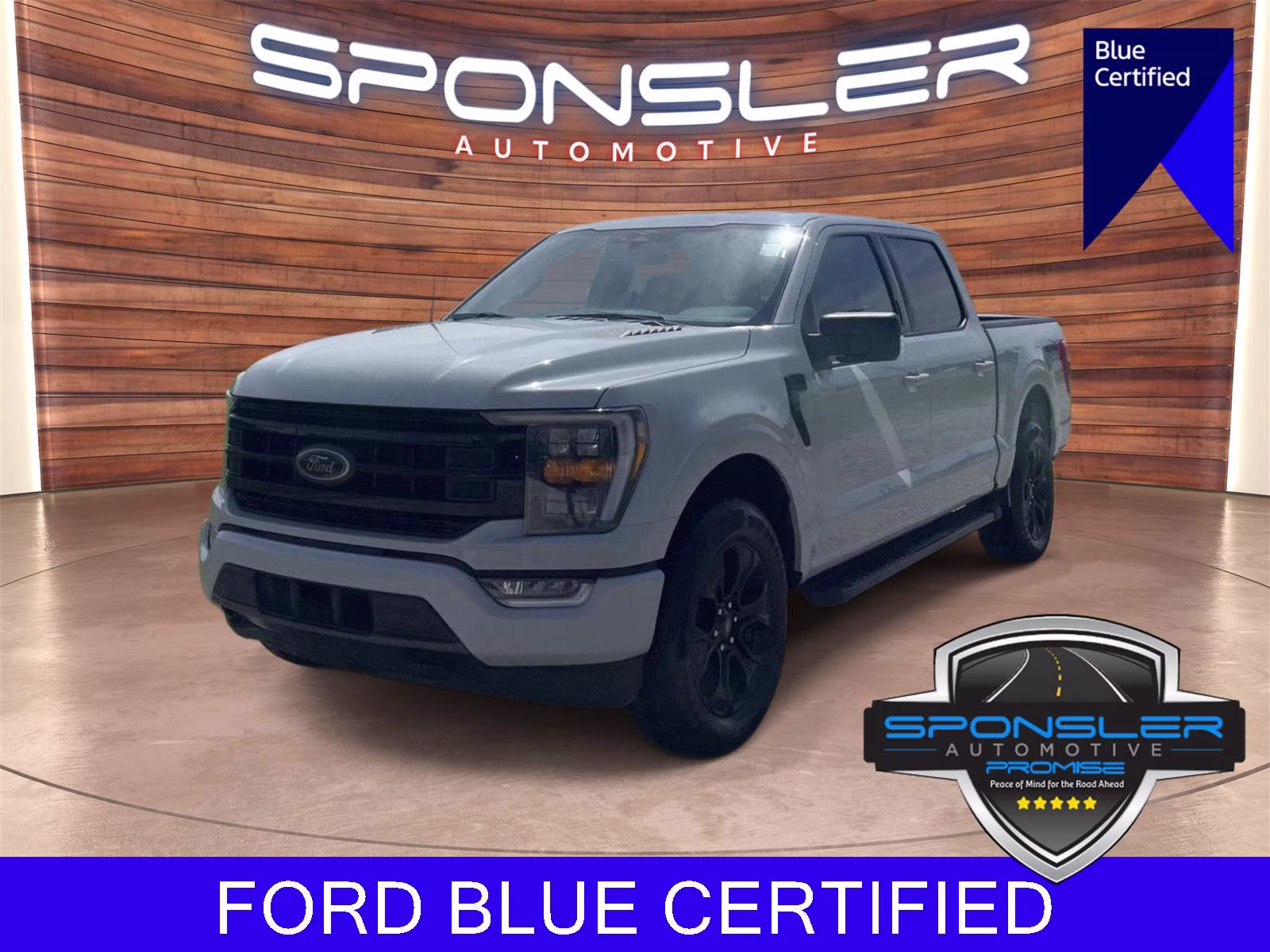 2023 Avalanche Gray Ford F-150 XLT 4X4 Truck