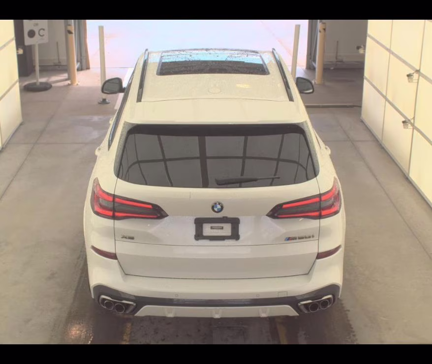 2020 Mineral White Metallic BMW X5 M50i AWD Sports Activity Vehicle