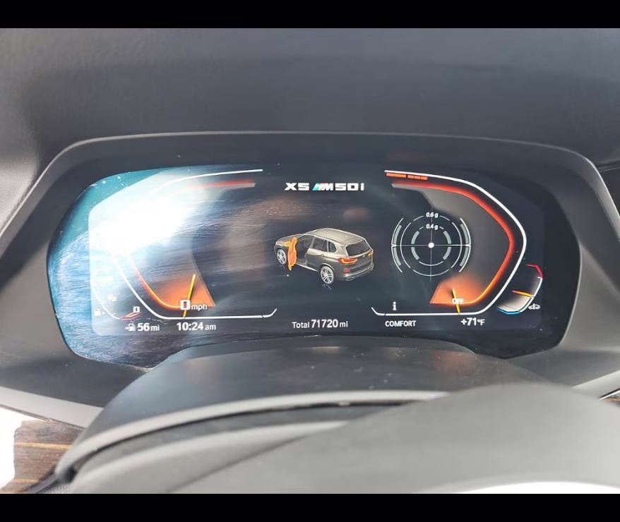 2020 Mineral White Metallic BMW X5 M50i AWD Sports Activity Vehicle