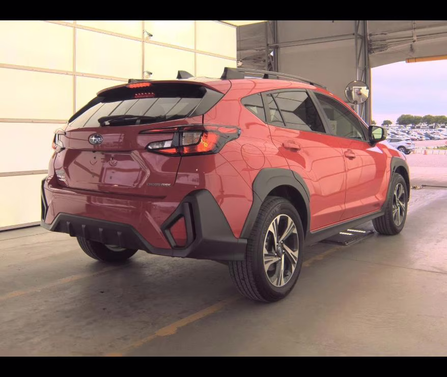 2024 Pure Red Subaru Crosstrek Premium AWD SUV