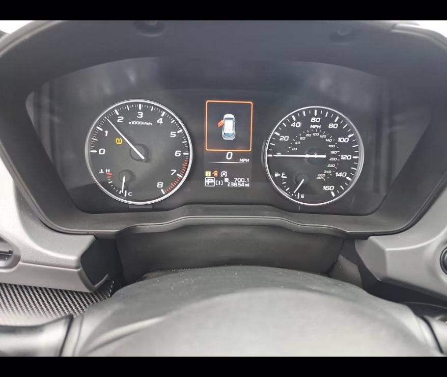 2024 Pure Red Subaru Crosstrek Premium AWD SUV