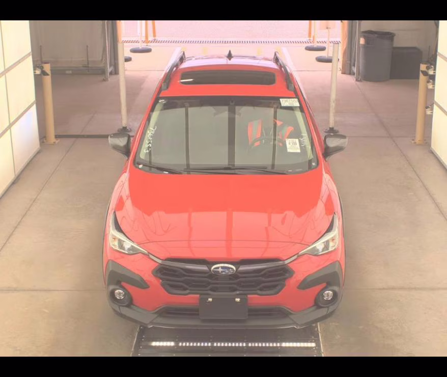 2024 Pure Red Subaru Crosstrek Premium AWD SUV