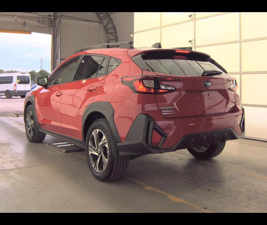 2024 Pure Red Subaru Crosstrek Premium AWD SUV