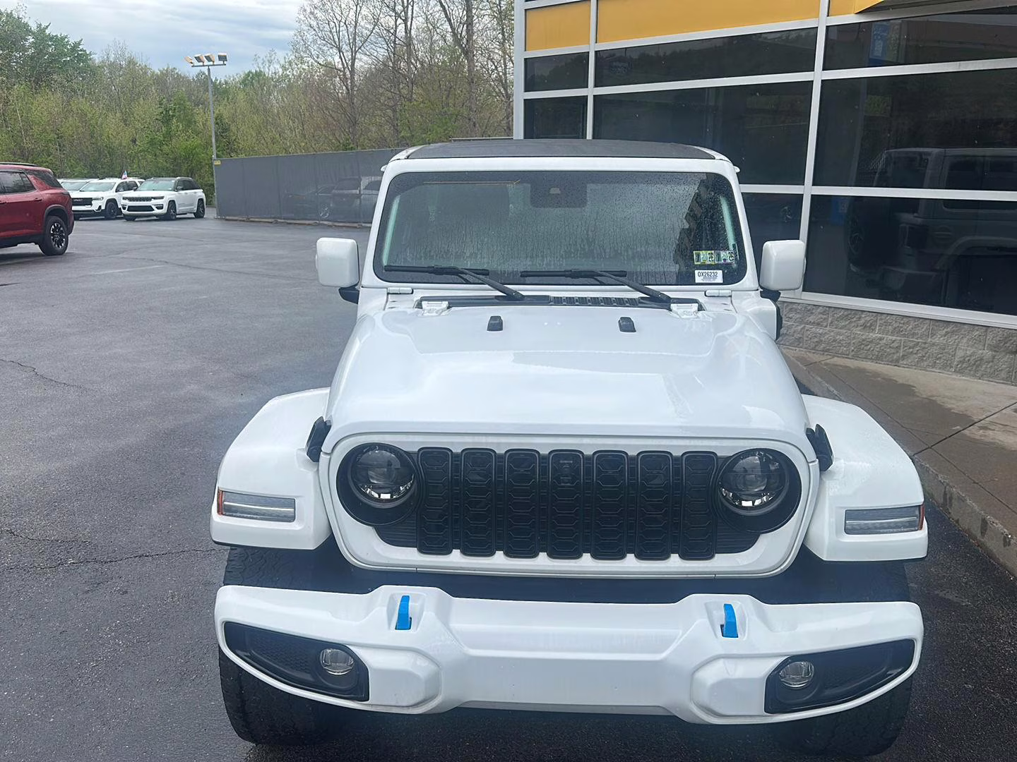 2024 Bright White Clearcoat Jeep Wrangler 4xe High Altitude 4X4 SUV