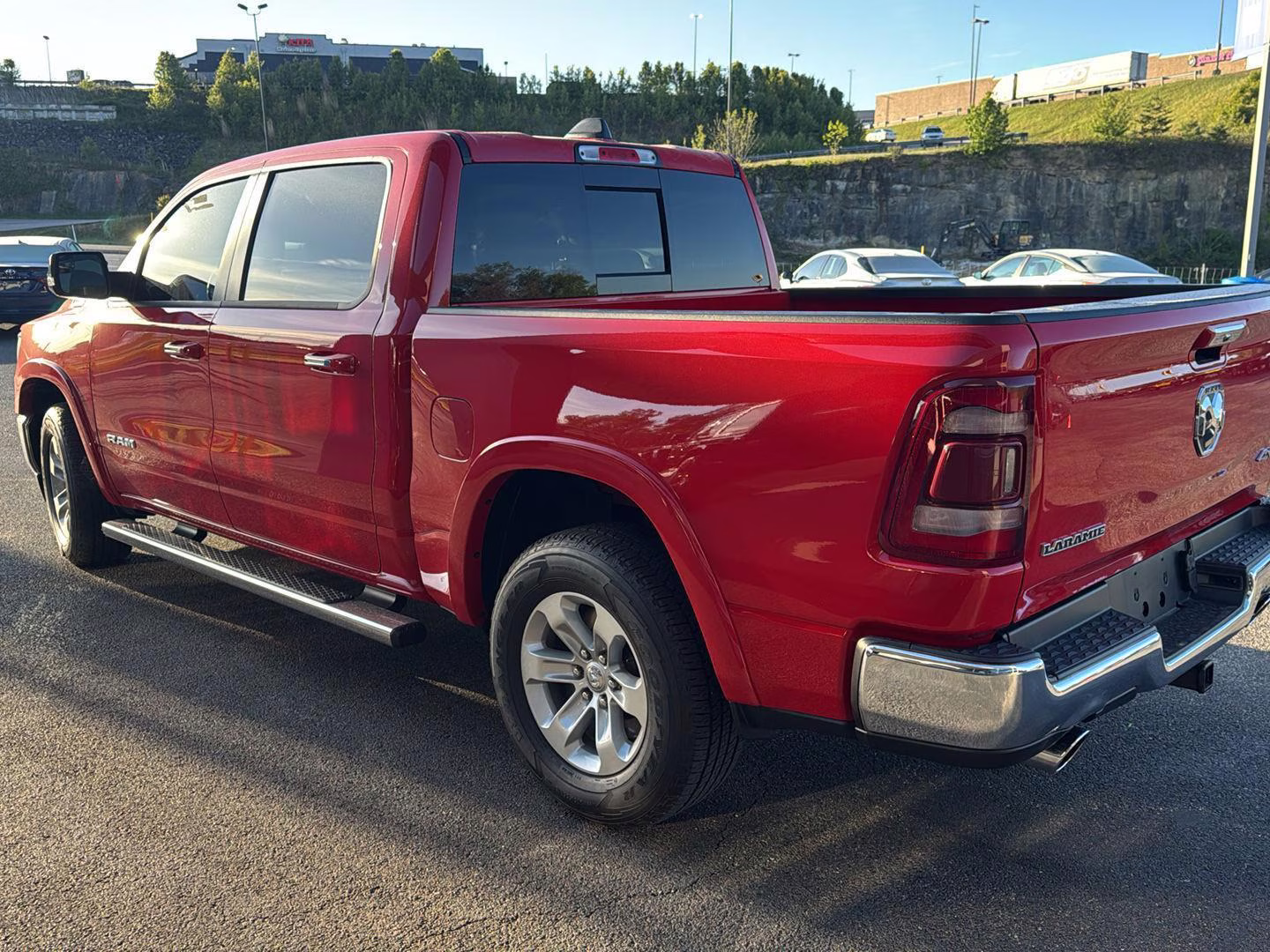 2022 Flame Red Clearcoat Ram 1500 Laramie 4X4 Truck