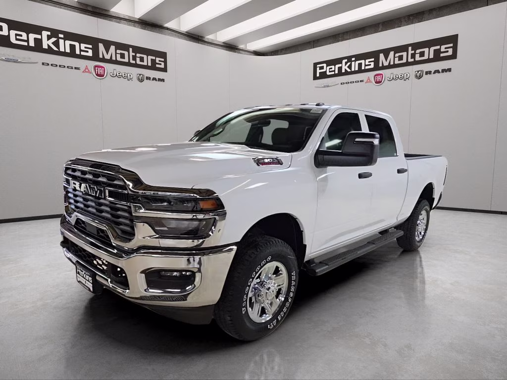 2026 Bright White Clearcoat Ram 2500 Tradesman 4X4 Truck