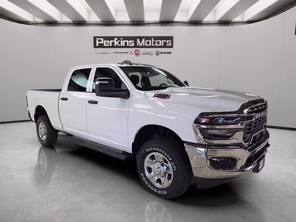 2026 Bright White Clearcoat Ram 2500 Tradesman 4X4 Truck