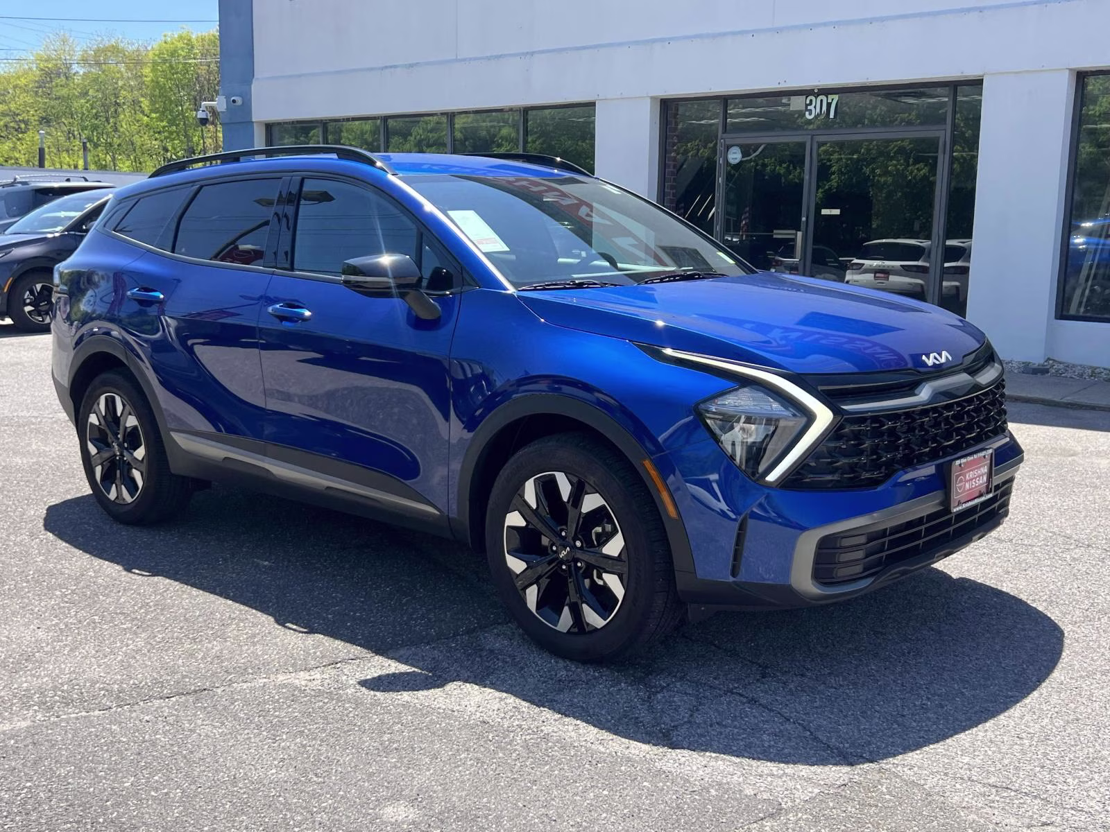 2023 Blue Kia Sportage X-Line AWD AWD SUV