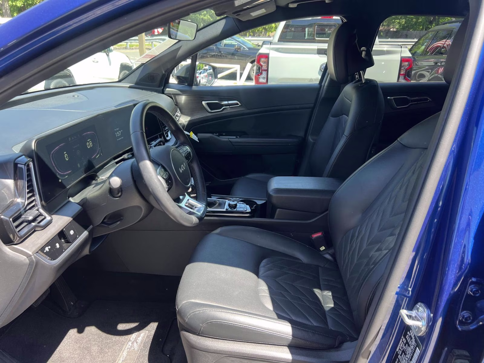2023 Blue Kia Sportage X-Line AWD AWD SUV