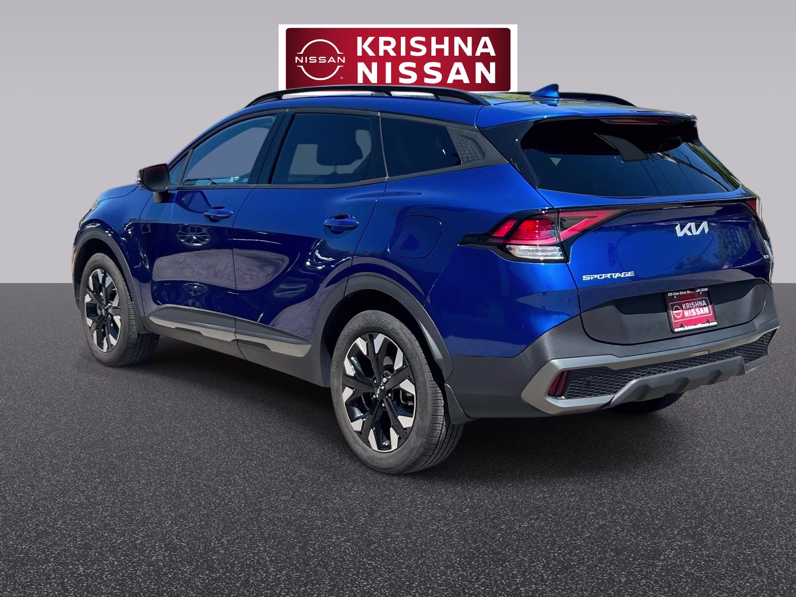 2023 Blue Kia Sportage X-Line AWD AWD SUV