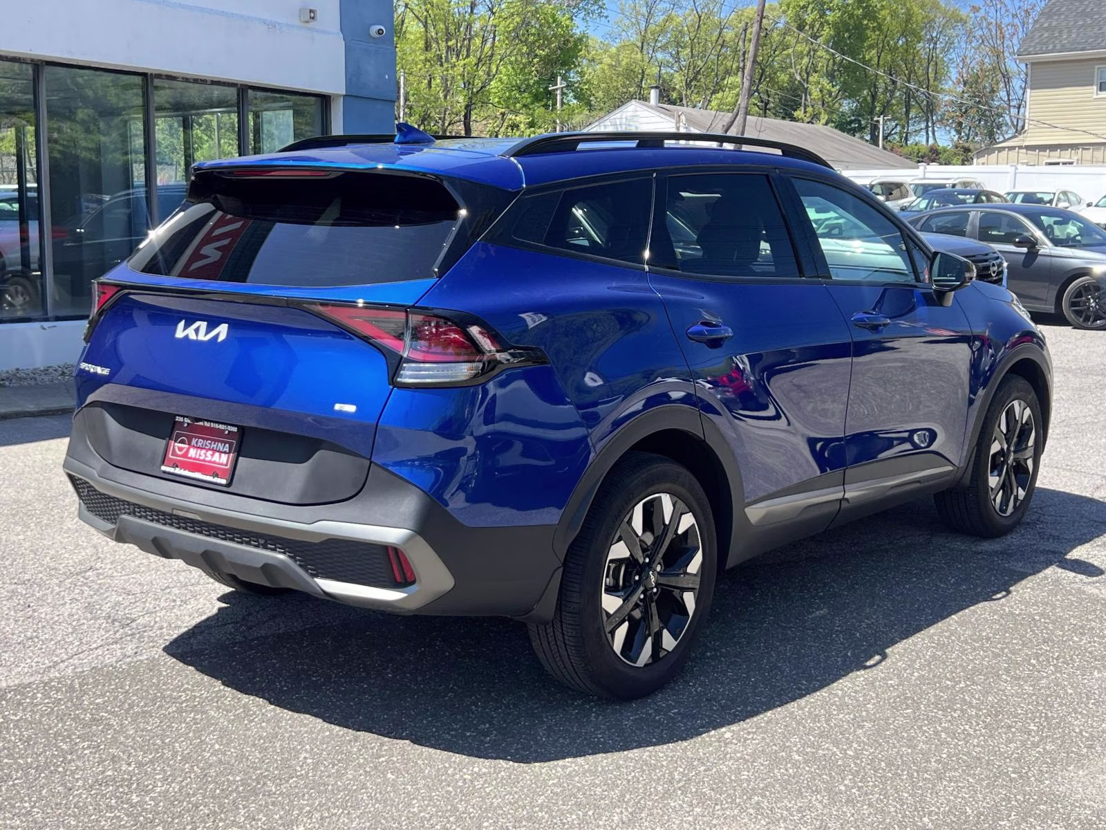 2023 Blue Kia Sportage X-Line AWD AWD SUV