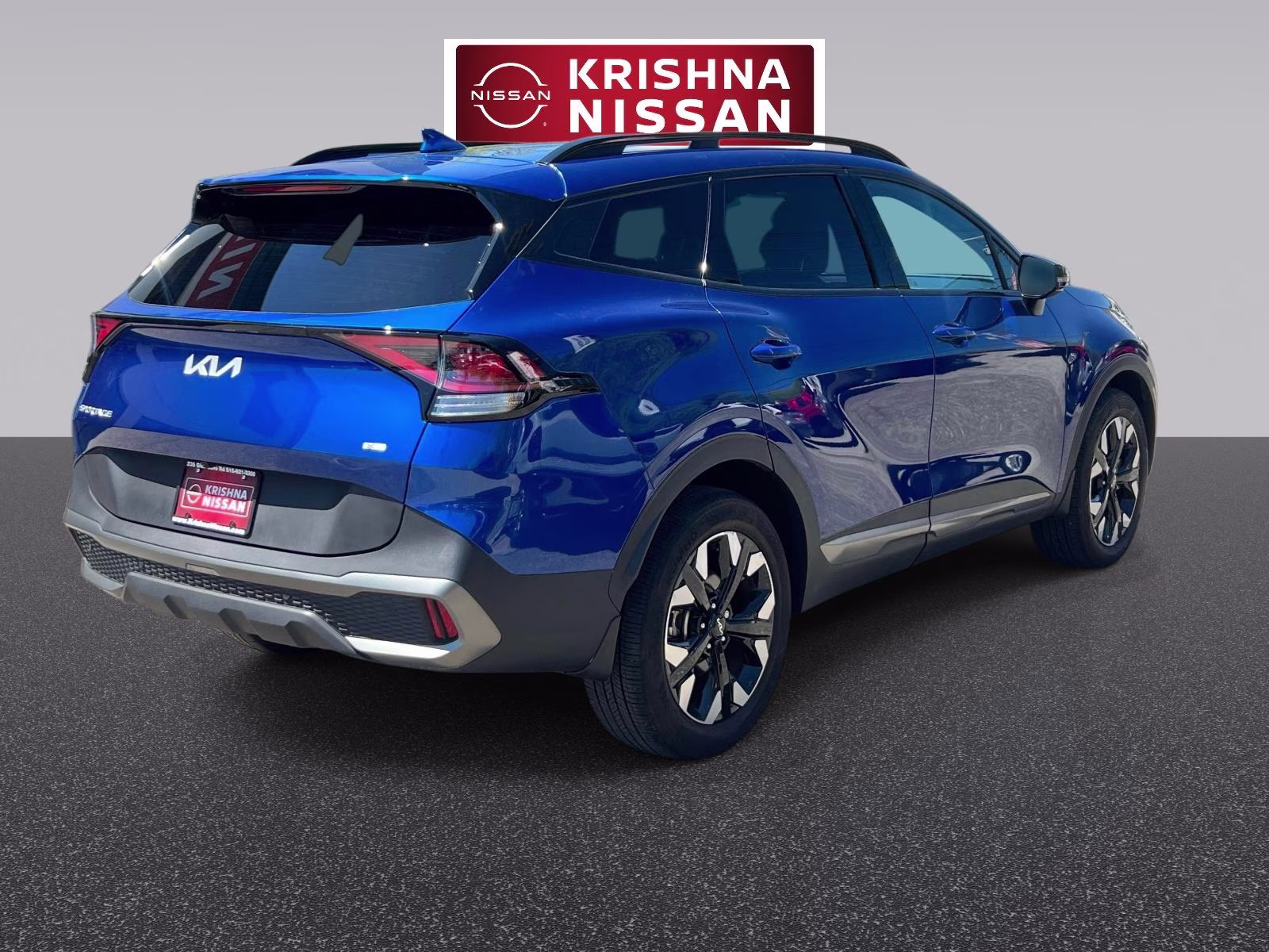 2023 Blue Kia Sportage X-Line AWD AWD SUV