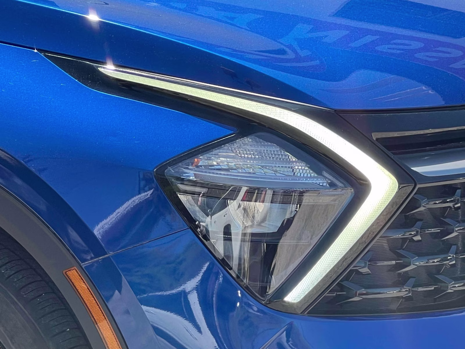 2023 Blue Kia Sportage X-Line AWD AWD SUV