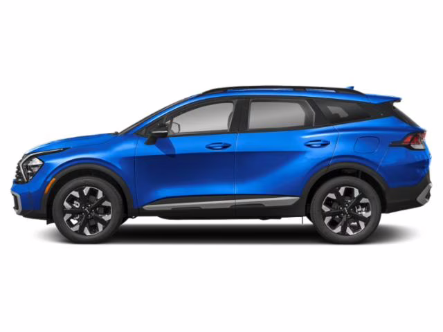 2023 Blue Kia Sportage X-Line AWD SUV