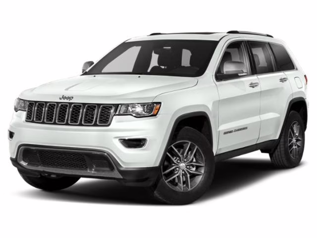 2021 White Jeep Grand Cherokee Limited 4X4 SUV