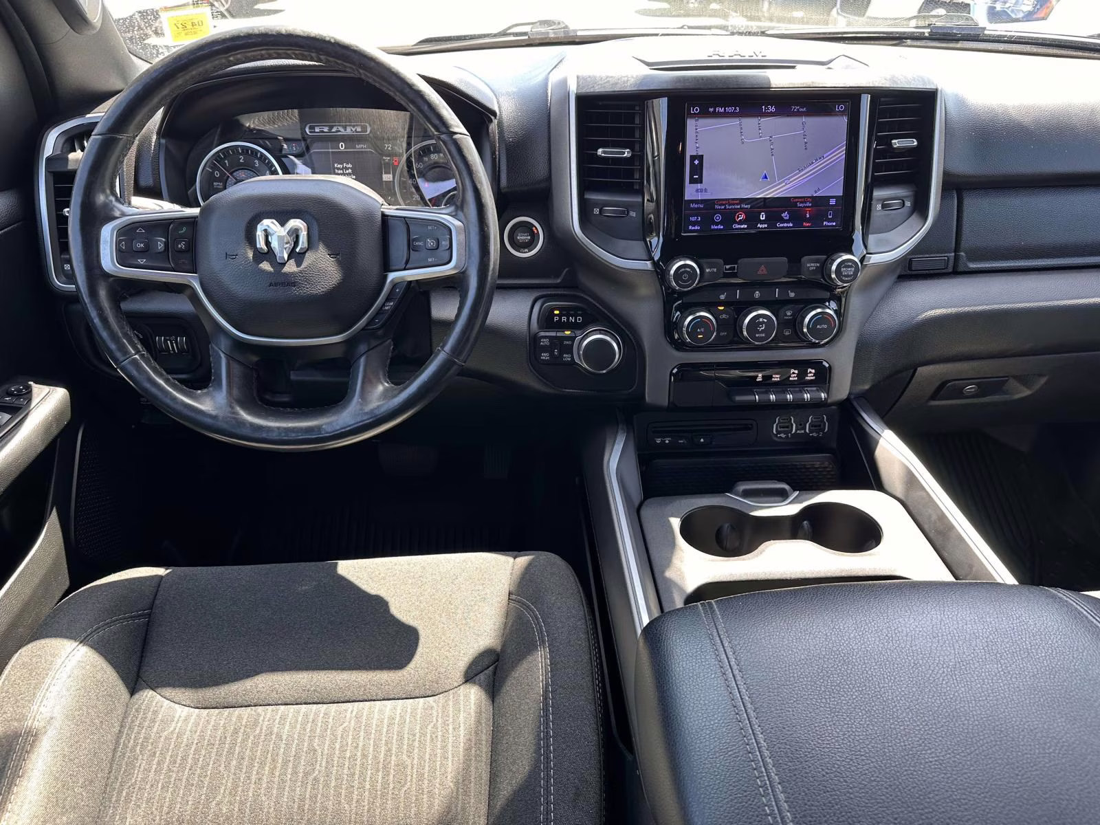 2019 Patriot Blue Pearlcoat Ram 1500 Big Horn/Lone Star 4x4 Crew Cab 5'7 Box 4X4 Truck