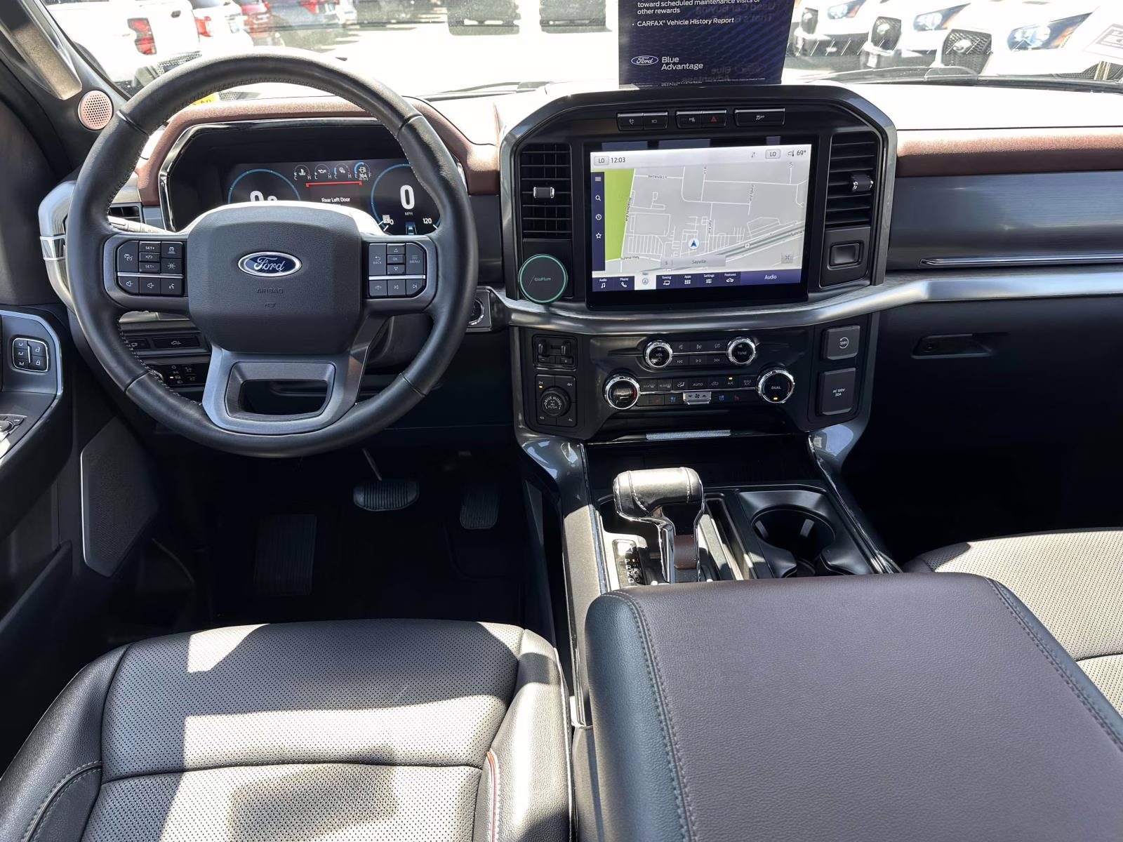 2023 Star White Metallic Tri-Coat Ford F-150 LARIAT 4WD SuperCrew 5.5' Box 4X4 Truck