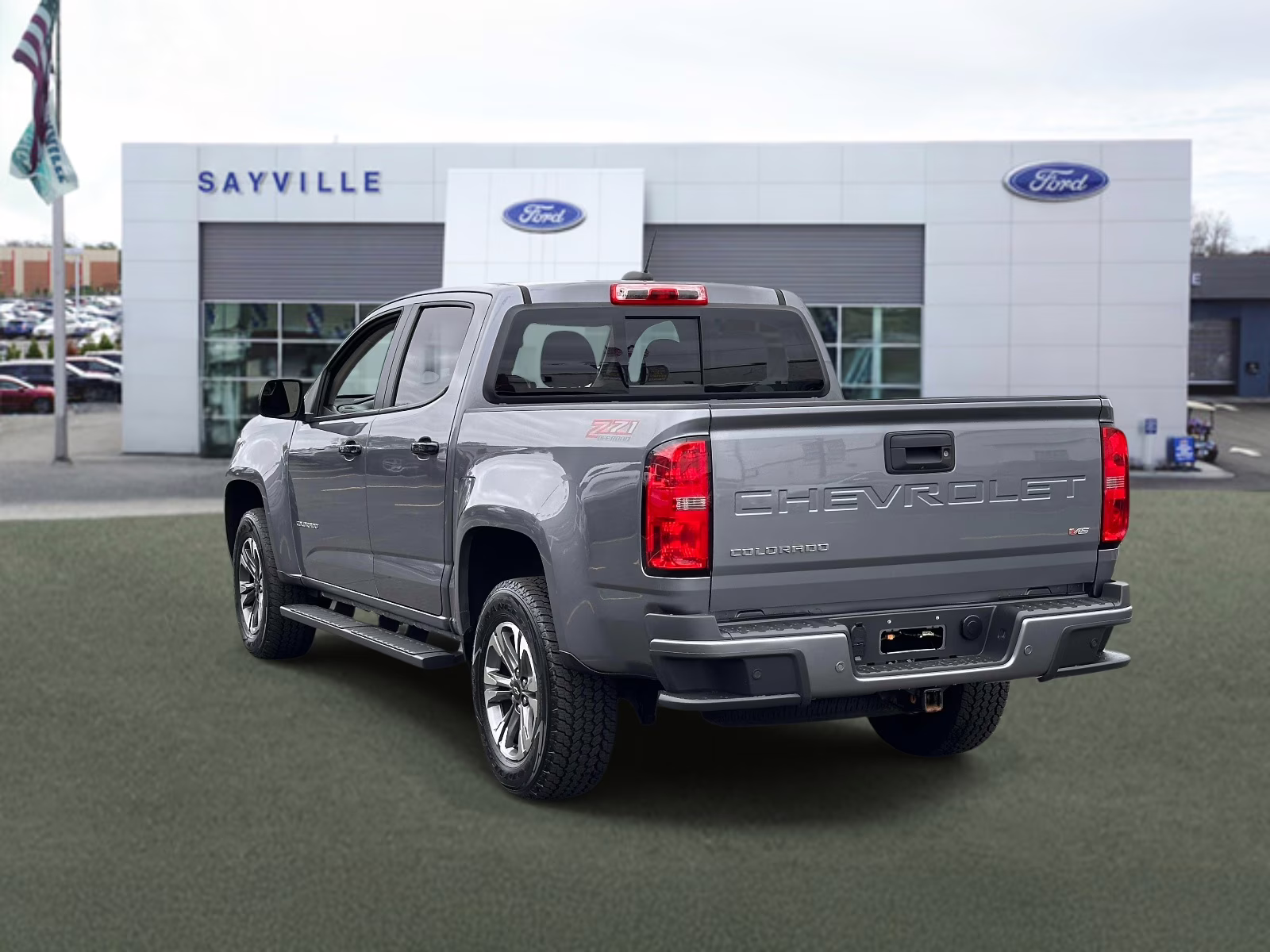 2022 Satin Steel Metallic Chevrolet Colorado 4WD Crew Cab 128 Z71 4X4 Truck