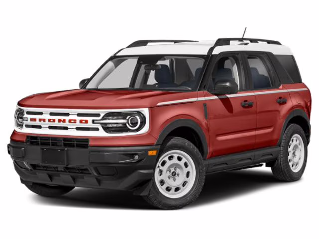 2024 Red Ford Bronco Sport Heritage 4X4 SUV