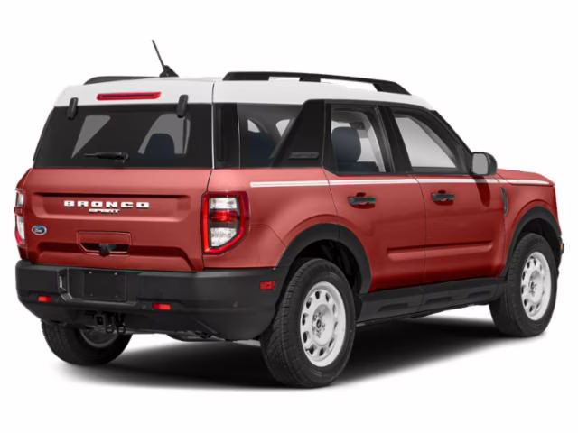 2024 Red Ford Bronco Sport Heritage 4X4 SUV