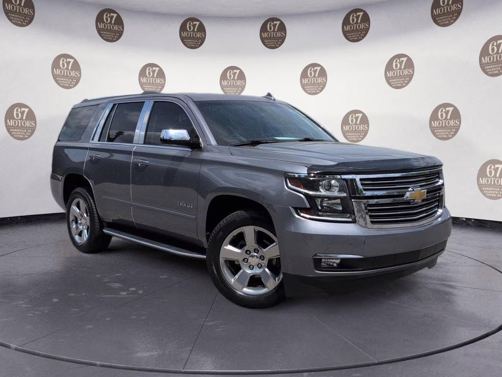 2018 Satin Steel Metallic Chevrolet Tahoe Premier RWD SUV