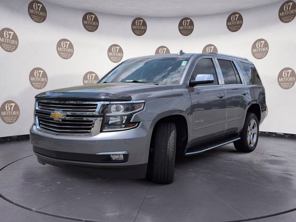 2018 Satin Steel Metallic Chevrolet Tahoe Premier RWD SUV