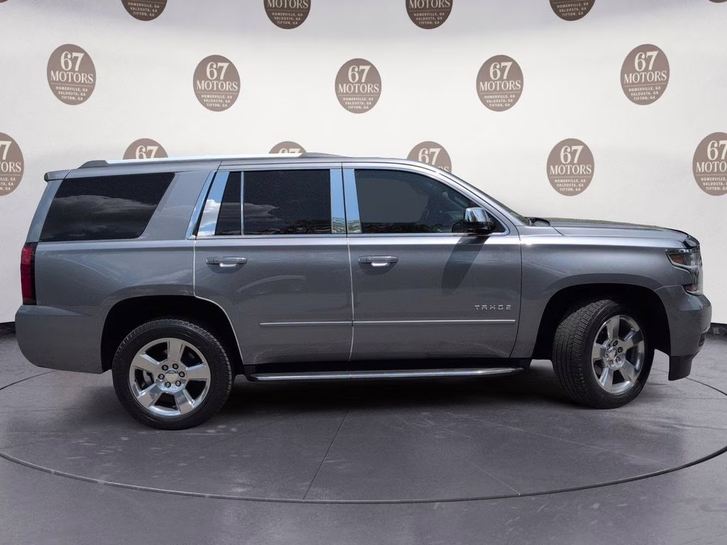 2018 Satin Steel Metallic Chevrolet Tahoe Premier RWD SUV