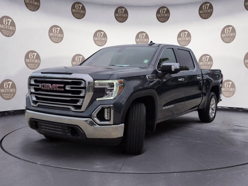 2021 Dark Sky Metallic GMC Sierra 1500 SLT 4X4 Truck
