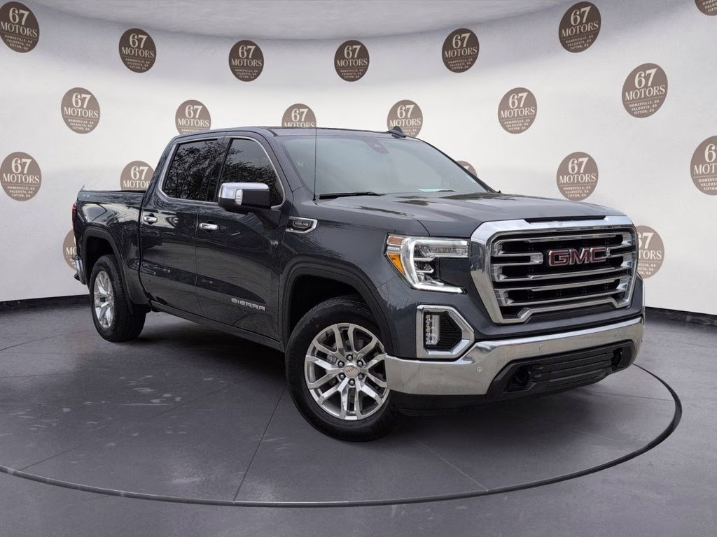 2021 Dark Sky Metallic GMC Sierra 1500 SLT 4X4 Truck