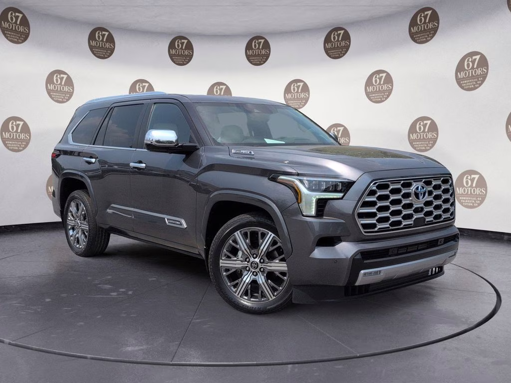 2024 Magnetic Gray Metallic Toyota Sequoia Capstone 4X4 SUV