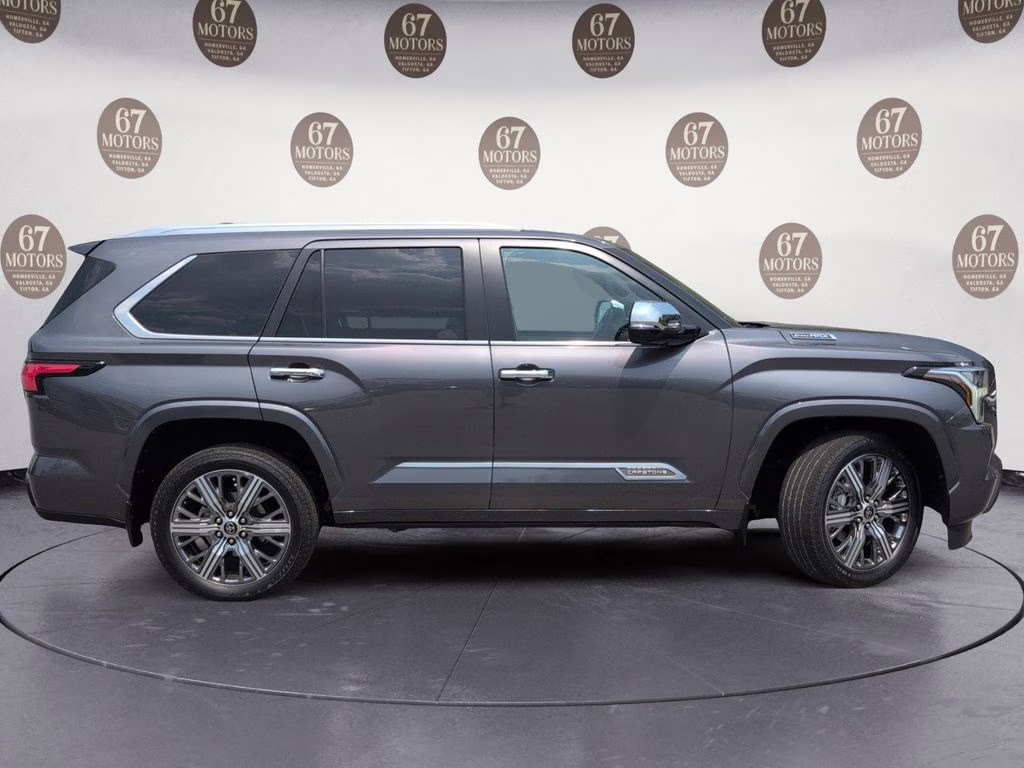 2024 Magnetic Gray Metallic Toyota Sequoia Capstone 4X4 SUV