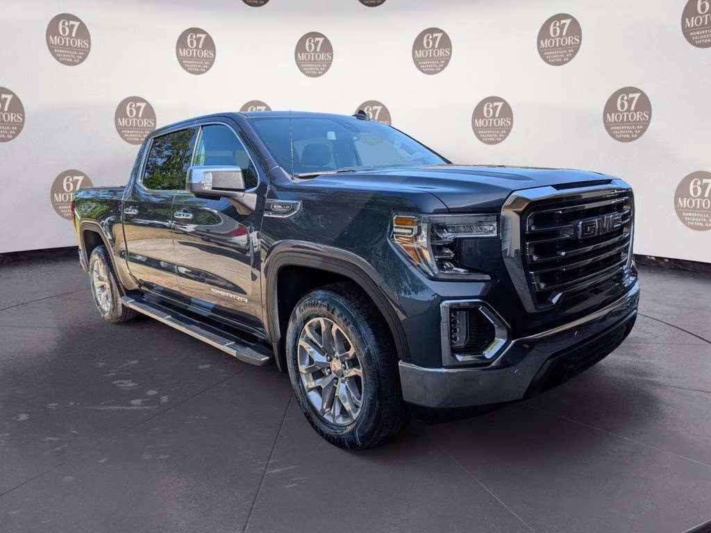 2021 Dark Sky Metallic GMC Sierra 1500 SLT 4X4 Truck