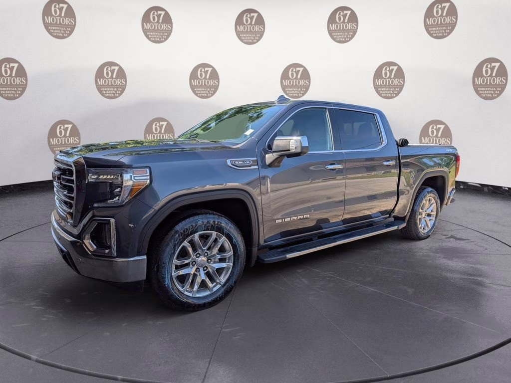 2021 Dark Sky Metallic GMC Sierra 1500 SLT 4X4 Truck