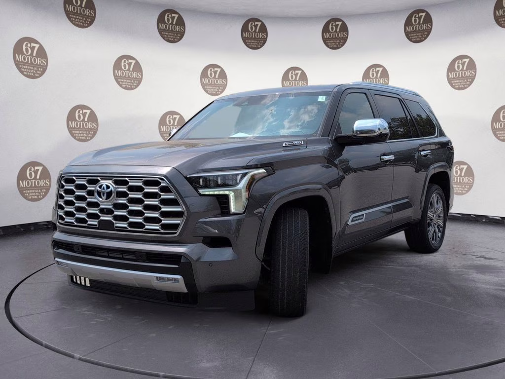 2024 Magnetic Gray Metallic Toyota Sequoia Capstone 4X4 SUV