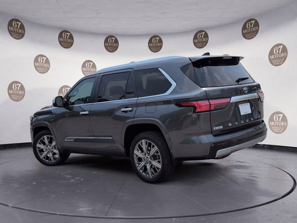 2024 Magnetic Gray Metallic Toyota Sequoia Capstone 4X4 SUV
