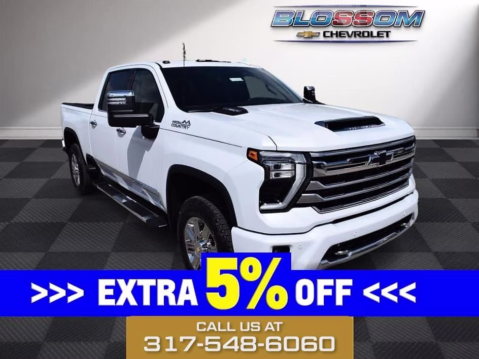 2026 Polar White Chevrolet Silverado 2500HD High Country 4X4 Truck