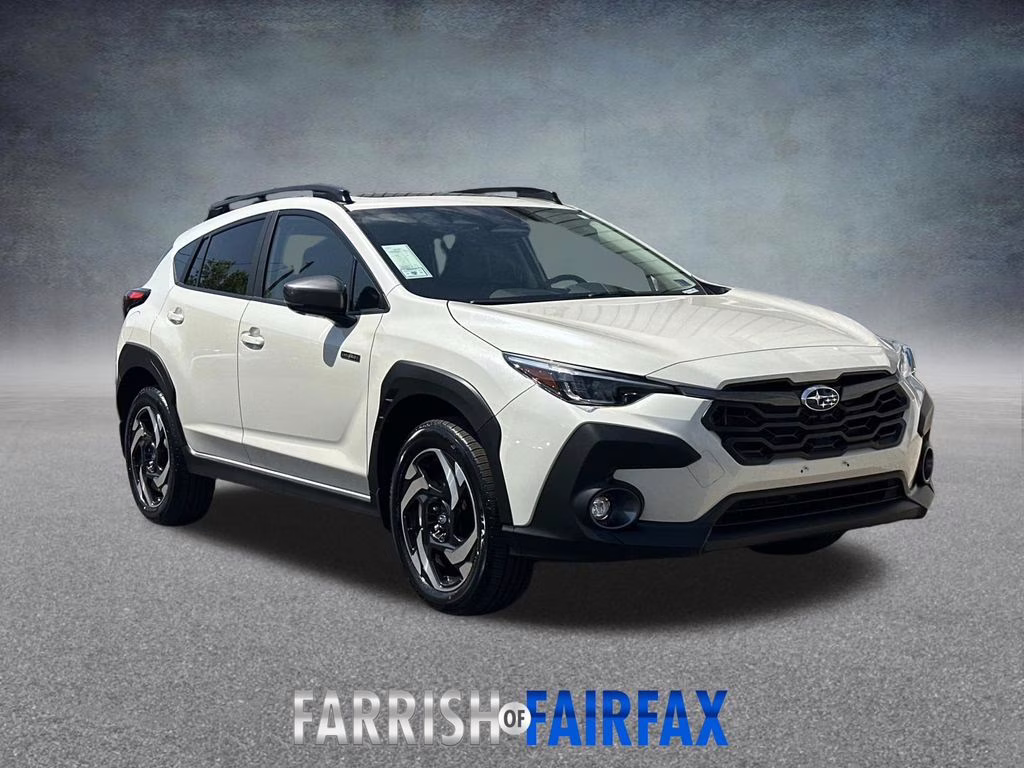 2026 Crystal White Pearl Subaru Crosstrek Hybrid Limited AWD SUV