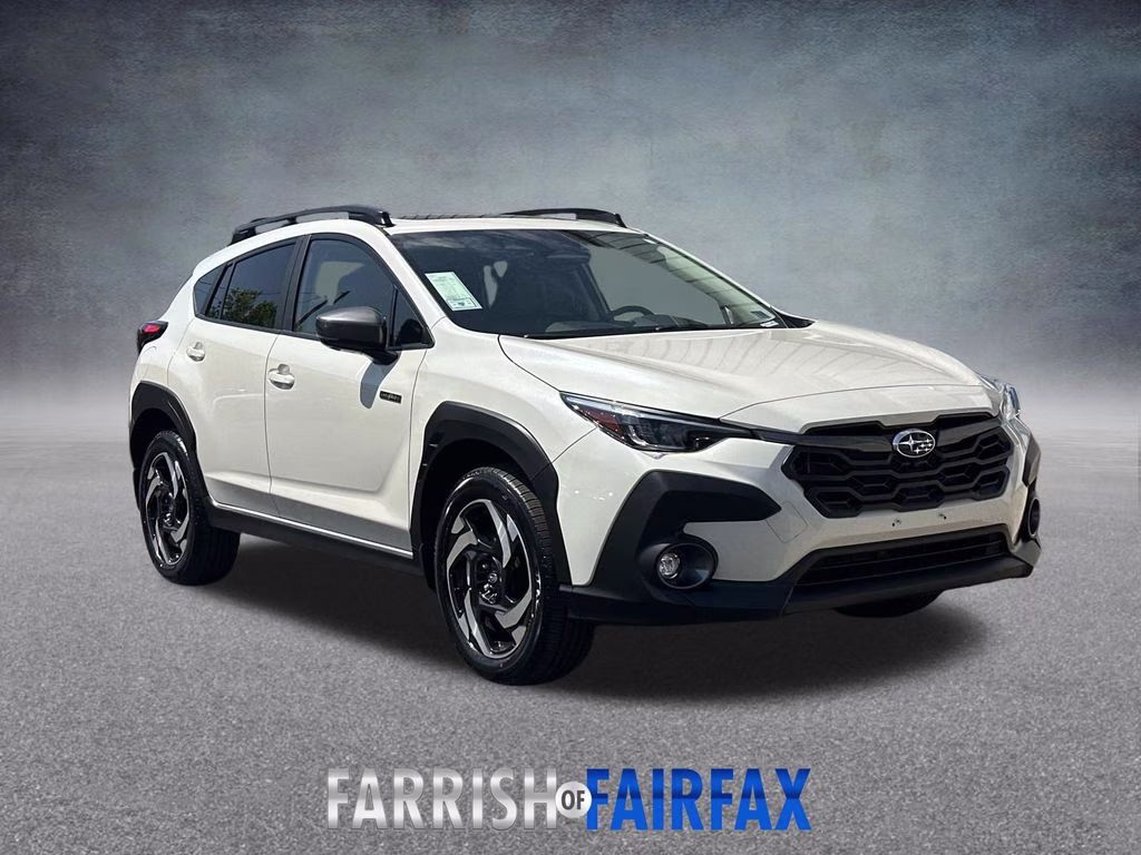 2026 Crystal White Pearl Subaru Crosstrek Hybrid Limited AWD SUV