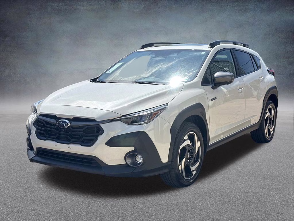 2026 Crystal White Pearl Subaru Crosstrek Hybrid Limited AWD SUV
