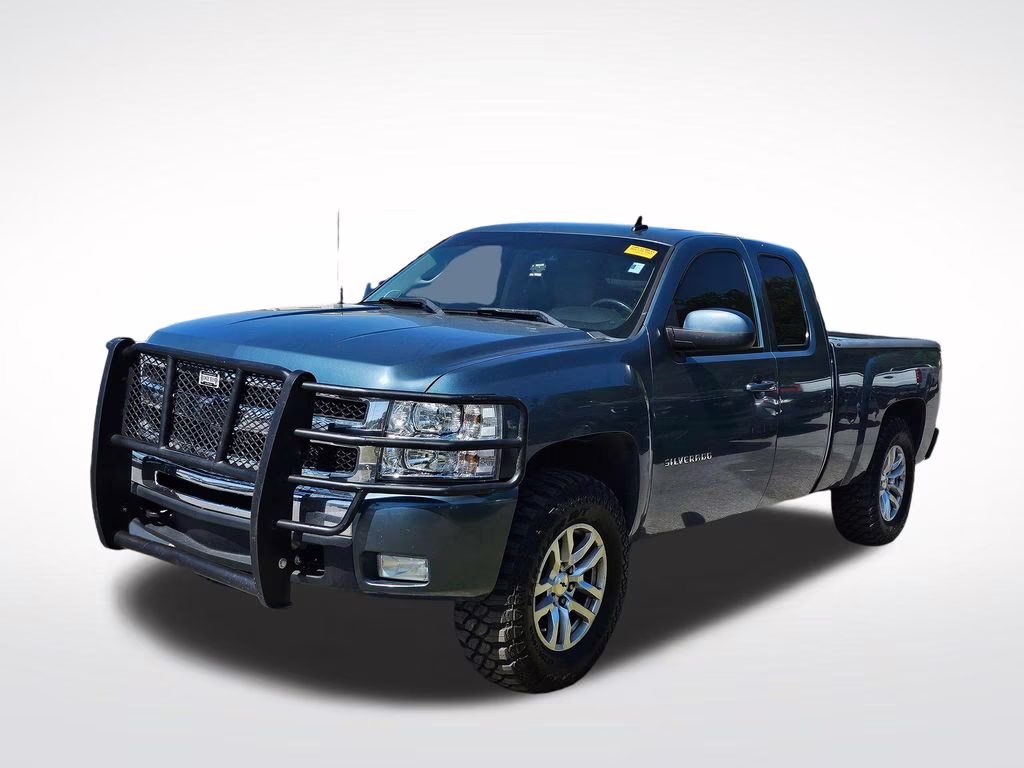 2011 Blue Granite Metallic Chevrolet Silverado 1500 LT RWD Truck