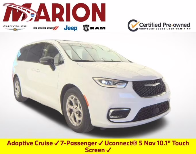 2024 Bright White Clearcoat Chrysler Pacifica Limited FWD Van