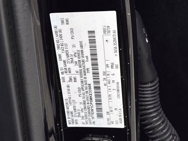 2021 Black Metallic Ford F-150 XL RWD Truck