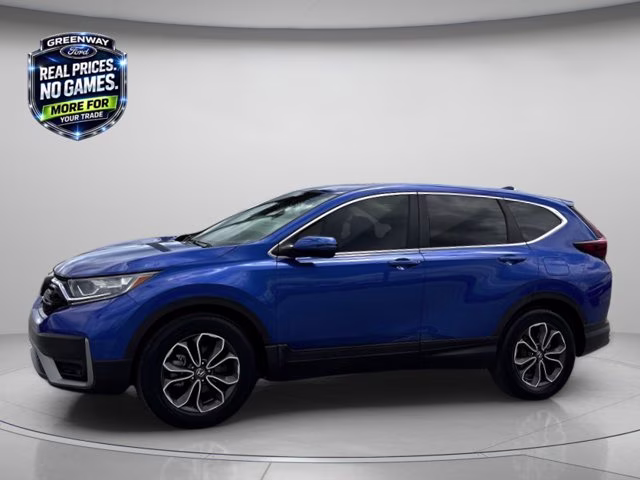 2020 Aegean Blue Metallic Honda CR-V EX FWD SUV